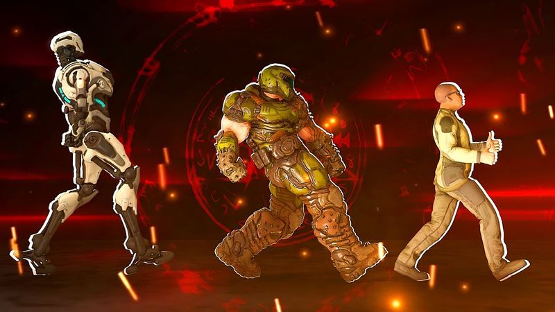 Dr. Livesey Walk but it's The DOOM Slayer