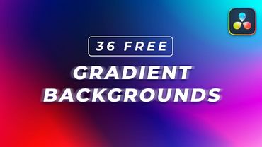 36 Free Gradient Backgrounds for Davinci Resolve