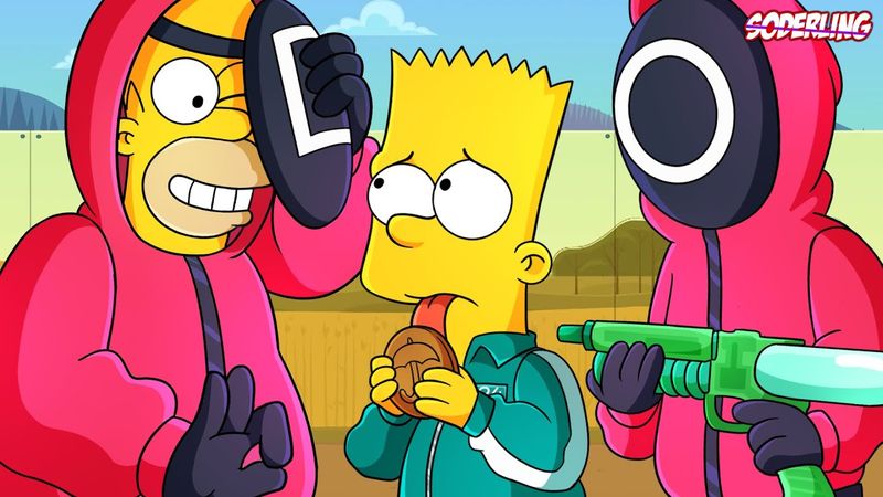 Все Пасхалки на "Игру в Кальмара" в Мультсериалах!