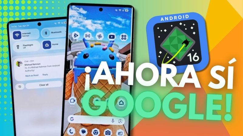 El REDISEÑO de Android 16 lo CAMBIA TODO!!!