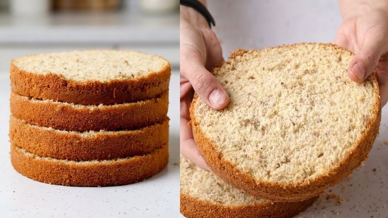 Bolo de mel com nozes | Massa macia e flexível para bolo em camadas