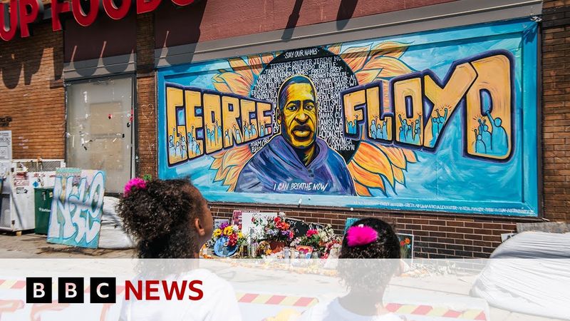 George Floyd's brother to 'keep fighting' for change five years on from his death | BBC News