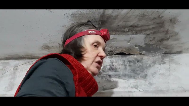 Подготавливаю потолок к покраске. Борюсь с тараканами. Снимаю вентилятор. Муж на подхвате.