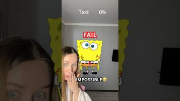 SpongeBob Face Puzzle🧩IMPOSSIBLE😭#shorts