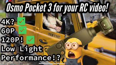 How is the DJI Pocket 3 for Scale RC Video - I bought one. RC4WD Gelande Camel Trophy