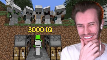 Заквиель СМОТРИТ: Майнкрафт Спидраннер ПРОТИВ 5 охотников ВОЗРОЖДЕНИЕ