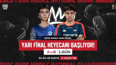 YARI FİNAL HEYECANI BAŞLIYOR! 🔥 | 2025 PMNC TÜRKİYE 🇹🇷 | #PUBGM