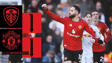 The Points Are Shared | Leeds v Man Utd | Highlights