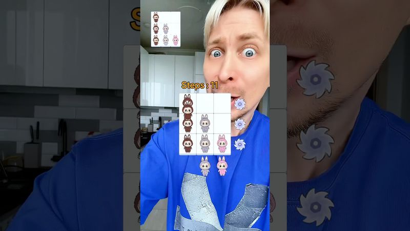 Try TikTok Filter LABUBU🤪🫰🧸#tiktok #labubu