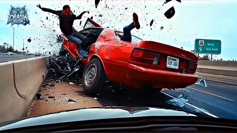 299 Car Crash Moments So Insane You'd Think They're Fake - But They're Real!