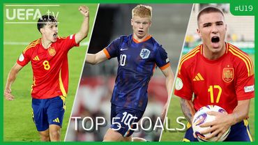 The TOP 5 Goals From The 2025 Under-19 EURO!
