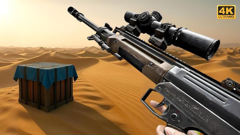 PUBG PC | MIRAMAR SOLO SNIPER SHOTGUN GAMEPLAY (No Commentary)