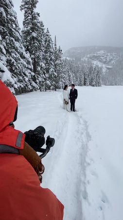 POV: You are gettingg married in winter season ❄️ #johnlefilms #vivis...