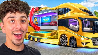 Spending 24 Hours In a $300,000 Luxury RV!