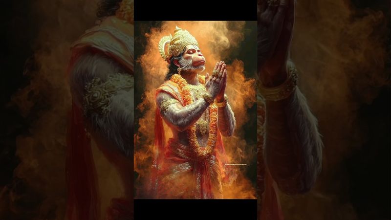 नाम जपो हनुमान का, काम बने हर इंसान का 🙏 #hanumanstatus #whatsappstatus #hanumanbhajans #trending