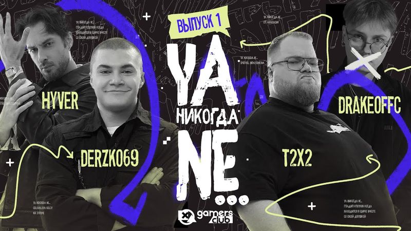 Я НИКОГДА НЕ | Т2х2, ДЕРЗКО, ДРЕЙК, ХАЙВЕР