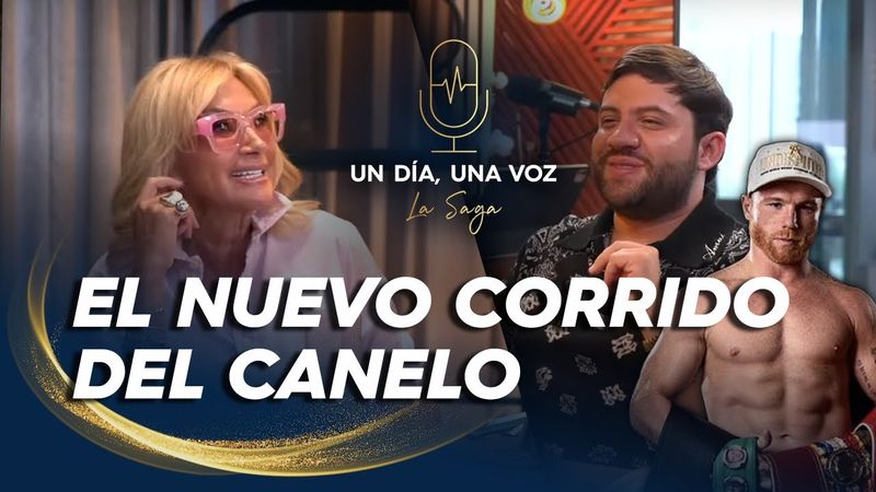 Prohiben sus canciones pero se la canta al Canelo en Arabia Saudita | Un día una voz