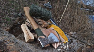 3 НЕЗАМЕНИМЫХ ПРИМЕНЕНИЯ ВЕРЁВКИ В ЛЕСУ! + ТЕСТЫ ПАРАКОРДА KONTON