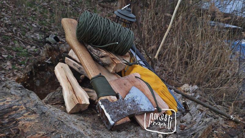 3 НЕЗАМЕНИМЫХ ПРИМЕНЕНИЯ ВЕРЁВКИ В ЛЕСУ! + ТЕСТЫ ПАРАКОРДА KONTON