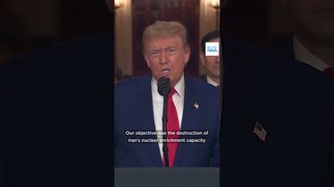 Trump says Iran's key nuclear sites "completely and fully obliterated" by strikes