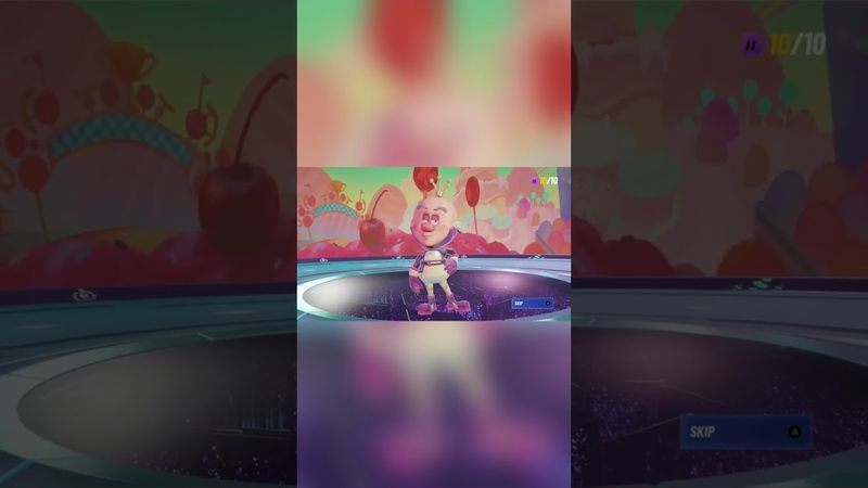 King Candy on Disney Speedstorm #disneyspeedstorm #shorts