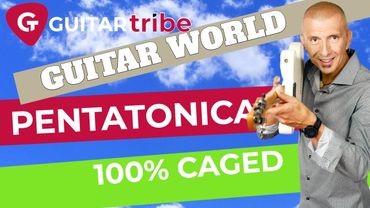 Scala Pentatonica 100% CAGED - Guitar Tribe lezioni di chitarra Massimo Varini
