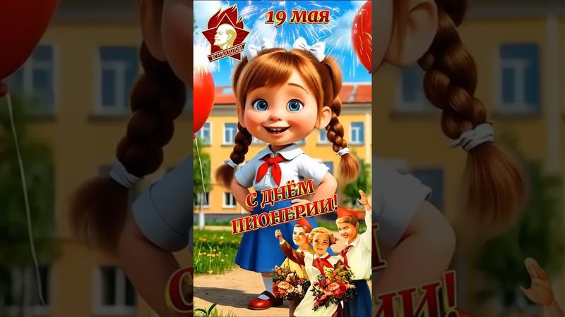 19 Мая - День Пионерии! #музыкальнаяоткрытка