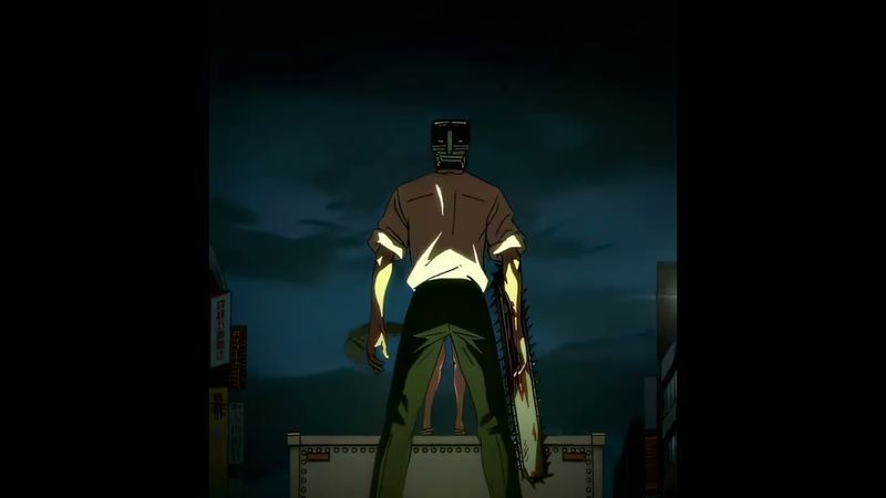 Человек бензопила #аниме #mem #мемы #видео #shorts #бензопила