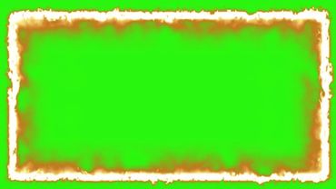 Fire Frame Green Screen | HD  Quality Free VFX Download