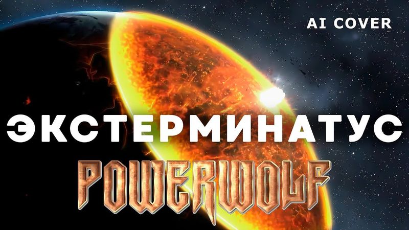 POWERWOLF - Экстерминатус WARHAMMER HMKids кавер \ AI Cover