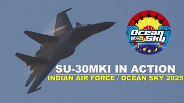 (4K) SUKHOI SU-30MKI IN ACTION. INDIAN AIR FORCE. OCEAN SKY 2025. Base Aérea de Gando. OS25.