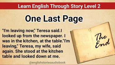 Learn English through Story || Level 2 || Listen English Story || Graded Reader