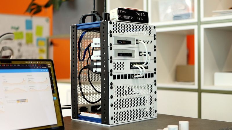 Лаба в 10" рэке. Часть 1. Сборка