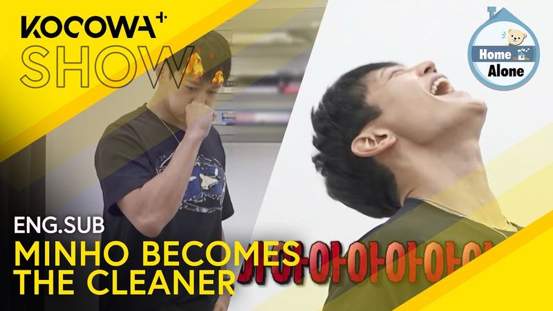 MINHO's Punishment For Losing? Becoming The Cleaner! 🧼 | Home Alone EP608 | KOCOWA+