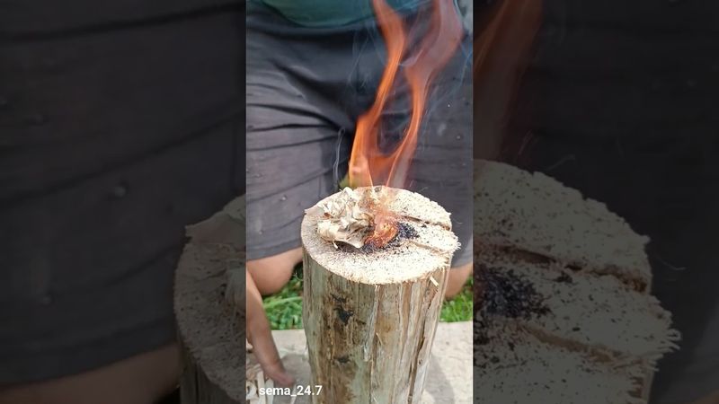 Сахар и Марганцовка создает Огонь!