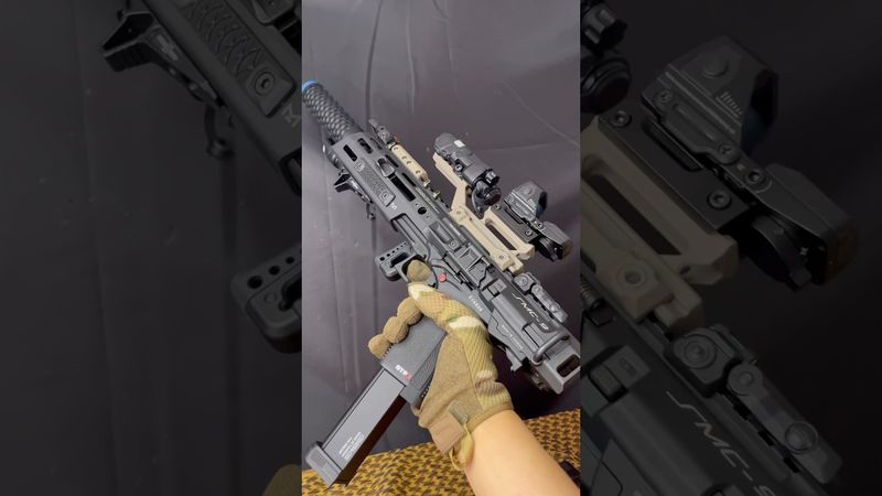 Beautiful PCC, g&g SMC 9 #airsoft #airsoftrifle #pewgun #bb #airsoftcqb