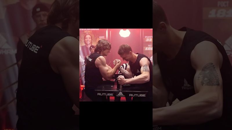 J'essaie le bras de fer 🥶 #brasdefer