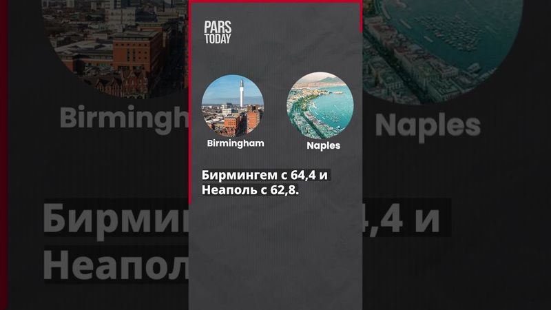 В каких городах Европы и США жители чувствуют себя наиболее небезопасно?