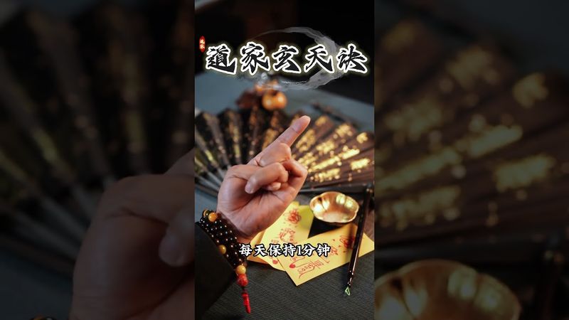 《道家玄天诀》小曲一响，祖宗登场，玄天诀每天坚持1分钟，练起来吧！接了！转发！功德无量！#道家祖师 #玄天诀 #道家手印 #道家文化思想 #国学文化 #转运 #发财 #正能量 #手诀 #口诀 #护身