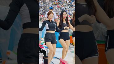 포항 원정단의 포항 아웃송 #이금주 #이금주치어리더#김진아 #김진아치어리더#ktwiz #kt위즈 #kt위즈치어리더