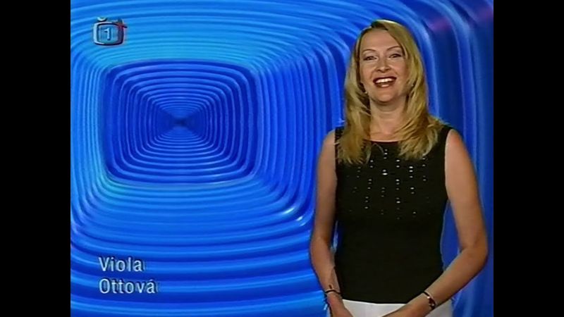 ČT1 - Ukázka grafiky z let 2003 - 2005 (upoutávky)