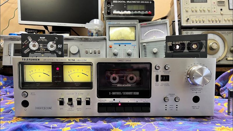 Telefunken TC-750 1979 г и куча замененных деталей. А результат?