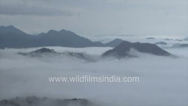 From the low and steamy plains rise these lovely Himalayan monsoon clouds