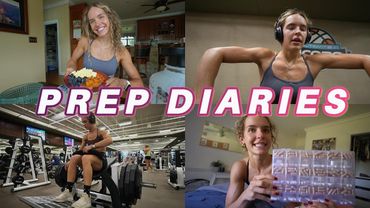 Spend a Day in My Prep- starting to dig! Daily habits, cardio, supplement tour, leg day, posing, etc