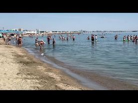 Romania's coastal city and popular Black Sea resort of Mamaia sees a sharp decline in tourists