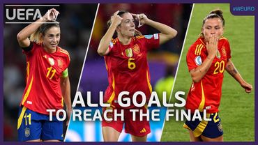 🇪🇸 EVERY SPAIN GOAL To Reach The Women's EURO Final ⚽ #WEURO2025