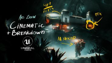 Low Budget Cosmic Horror -  UE5 Cinematic Loop + Breakdown