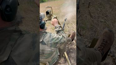 Стрельба с пулемёта УТЁС на станке #оружие #седаяборода #shorts