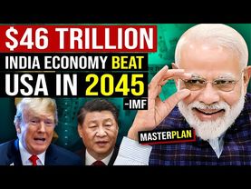 Indian Economy will BEAT the US Economy by 2045 | GDP | PPP | India Economic Growth | 2025 | Modi