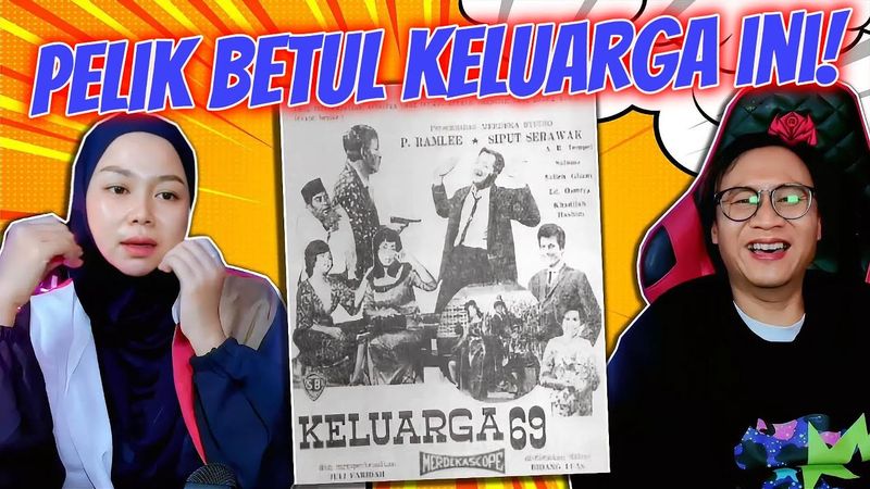 🤣PELIK tapi LAWAK Keluarga ini‼️ KELUARGA 69 - Part 1 | FILM P.RAMLEE | REACTION | INDOREACTTV